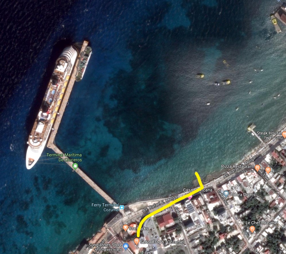 cozumel port, cozumel cruise
