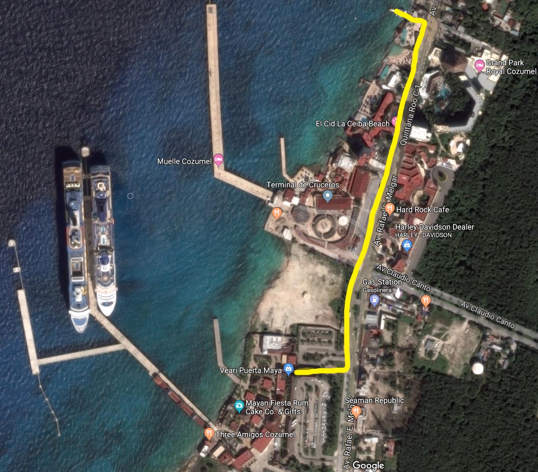 cozumel port, cozumel cruise